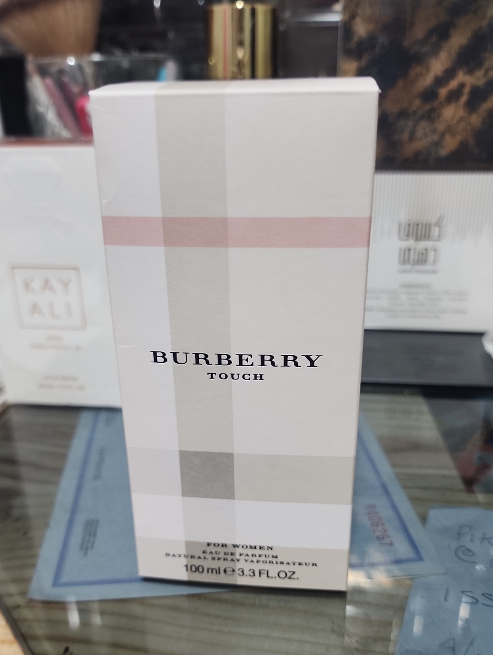 Burberry Touch Box in Soft Pink and Cream